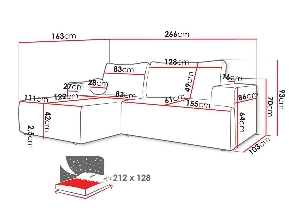 Minkštas kampas 604948