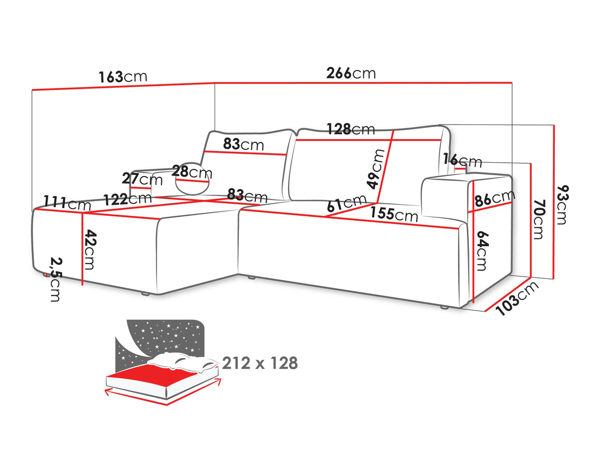 Minkštas kampas 604948