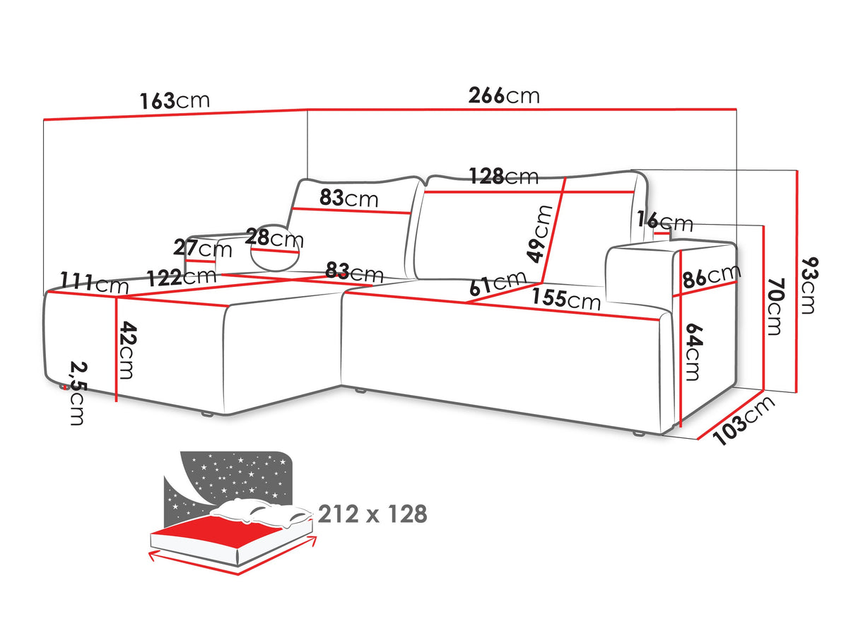Minkštas kampas 604948