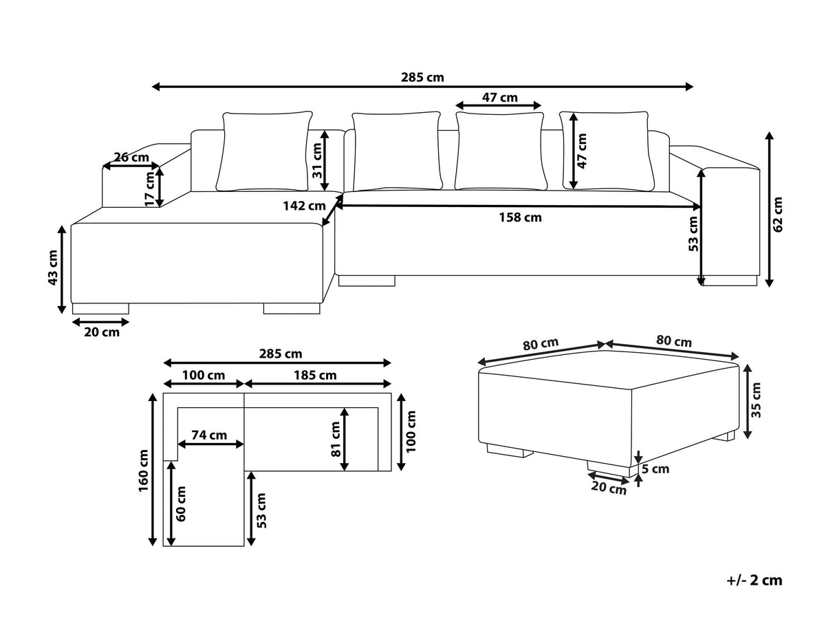 Minkštų baldų komplektas 605331