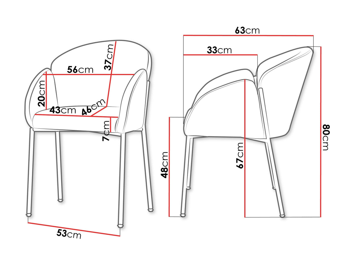 Kėdžių komplektas 605505