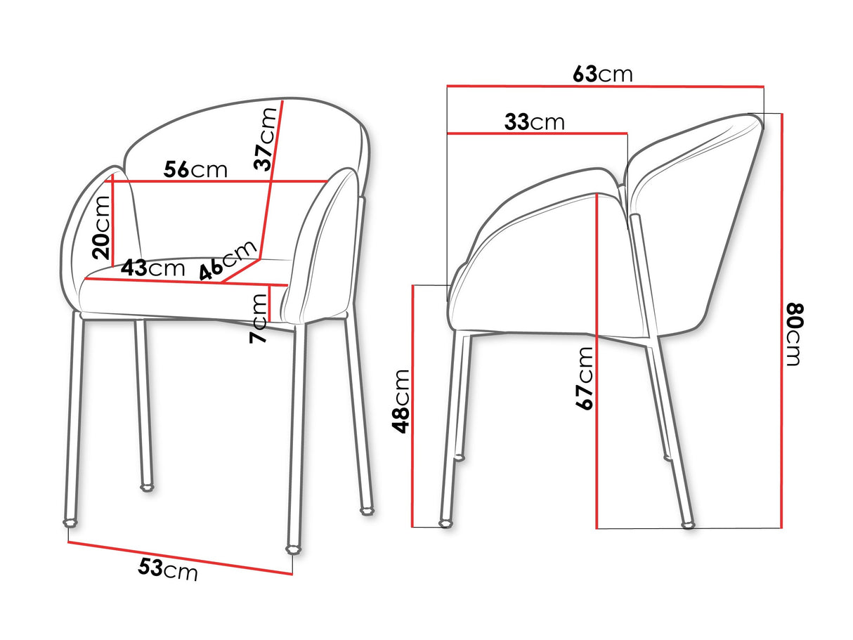 Kėdžių komplektas 605505