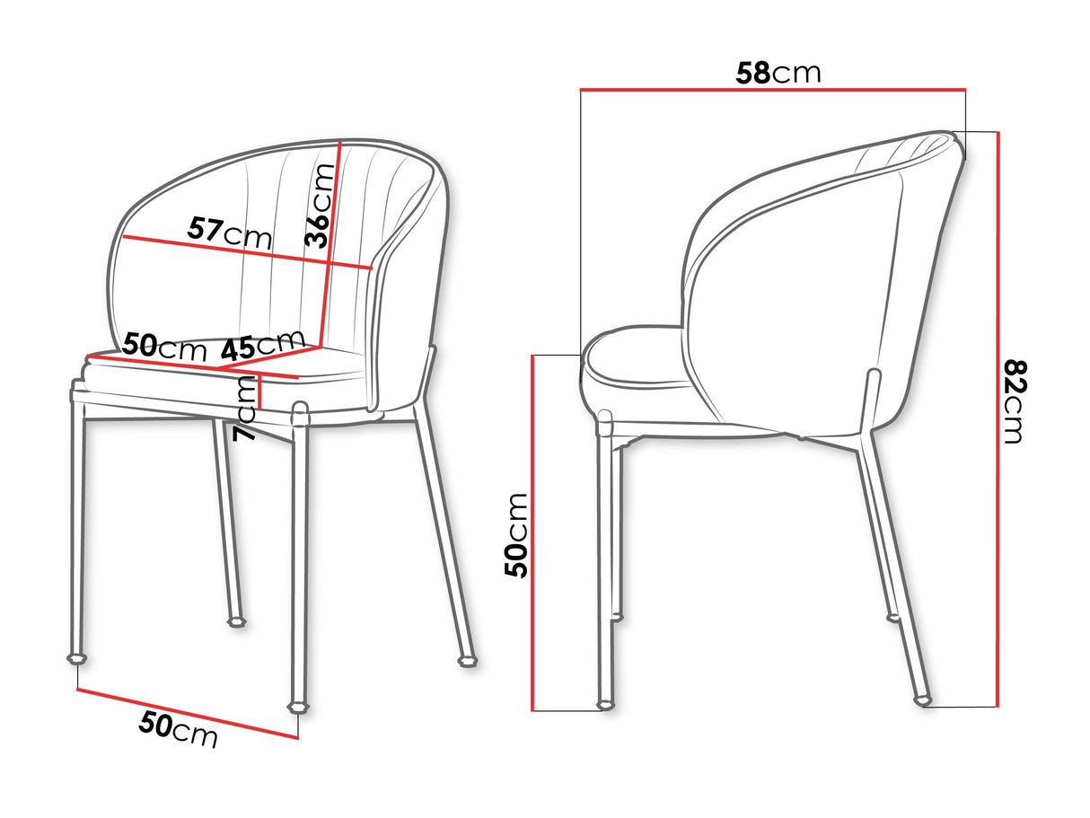 Kėdžių komplektas 605531