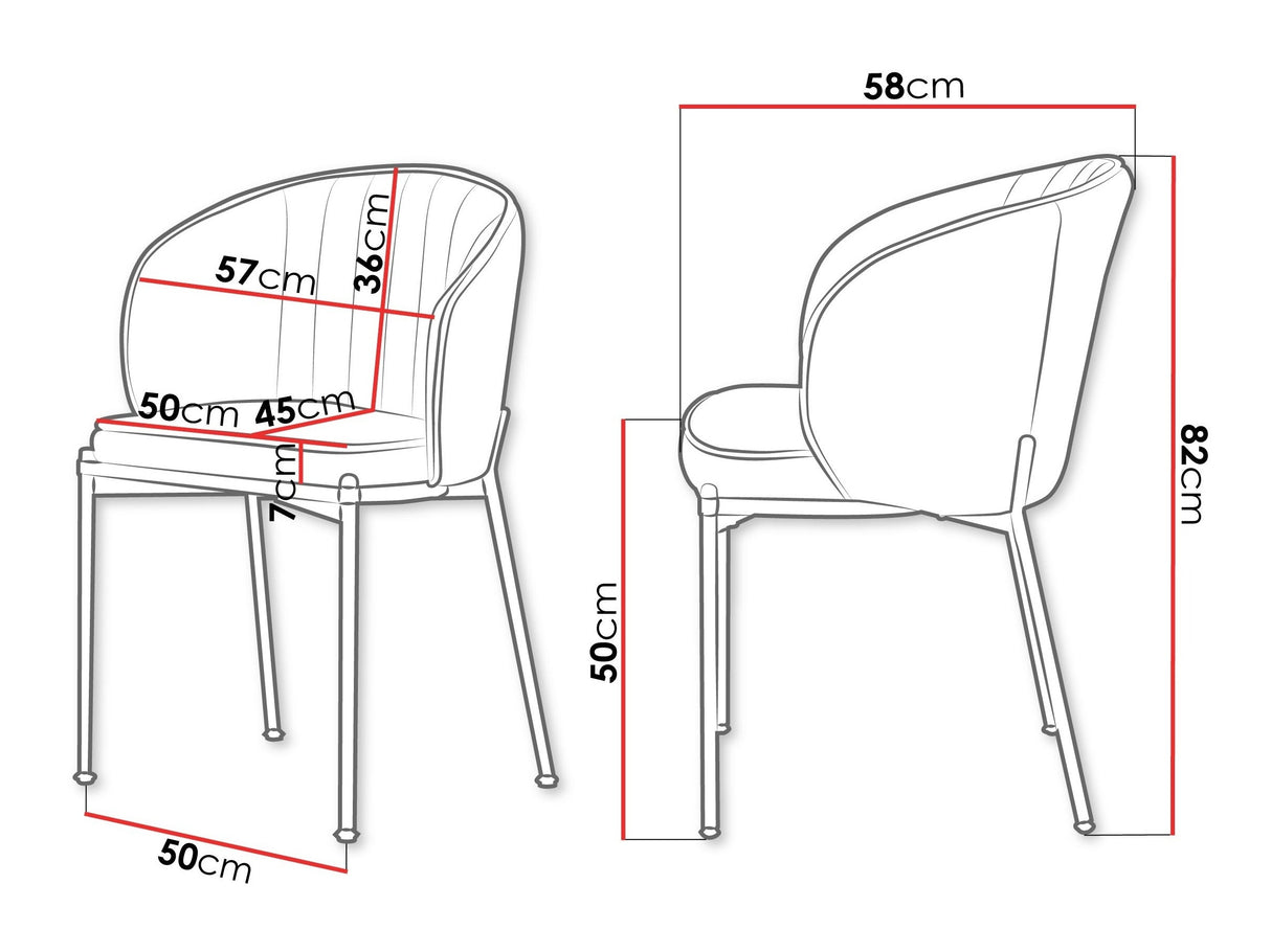 Kėdžių komplektas 605531