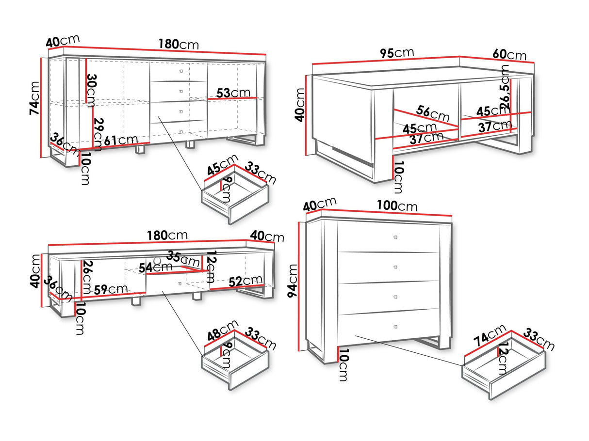 Svetainės komplektas 606522
