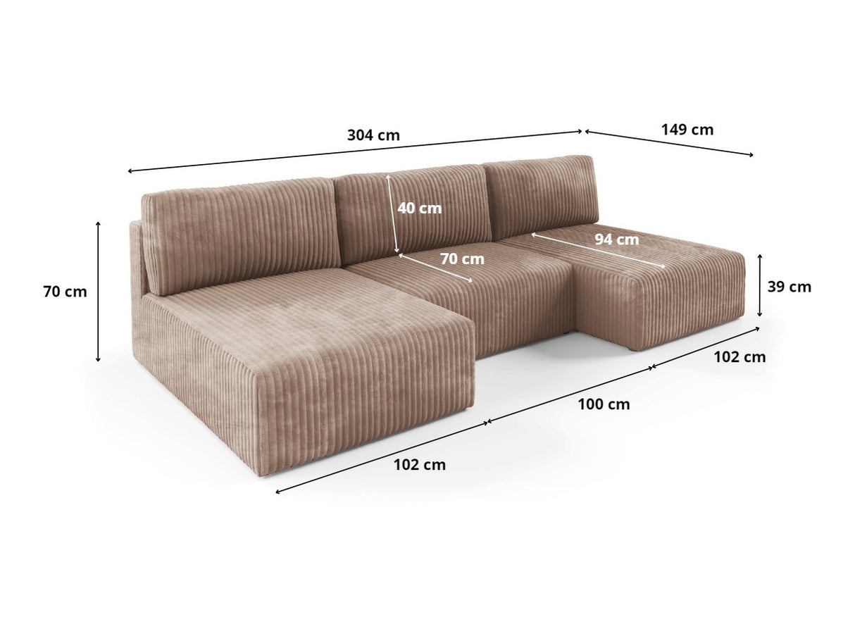 Modulinis minkštas kampas 606694