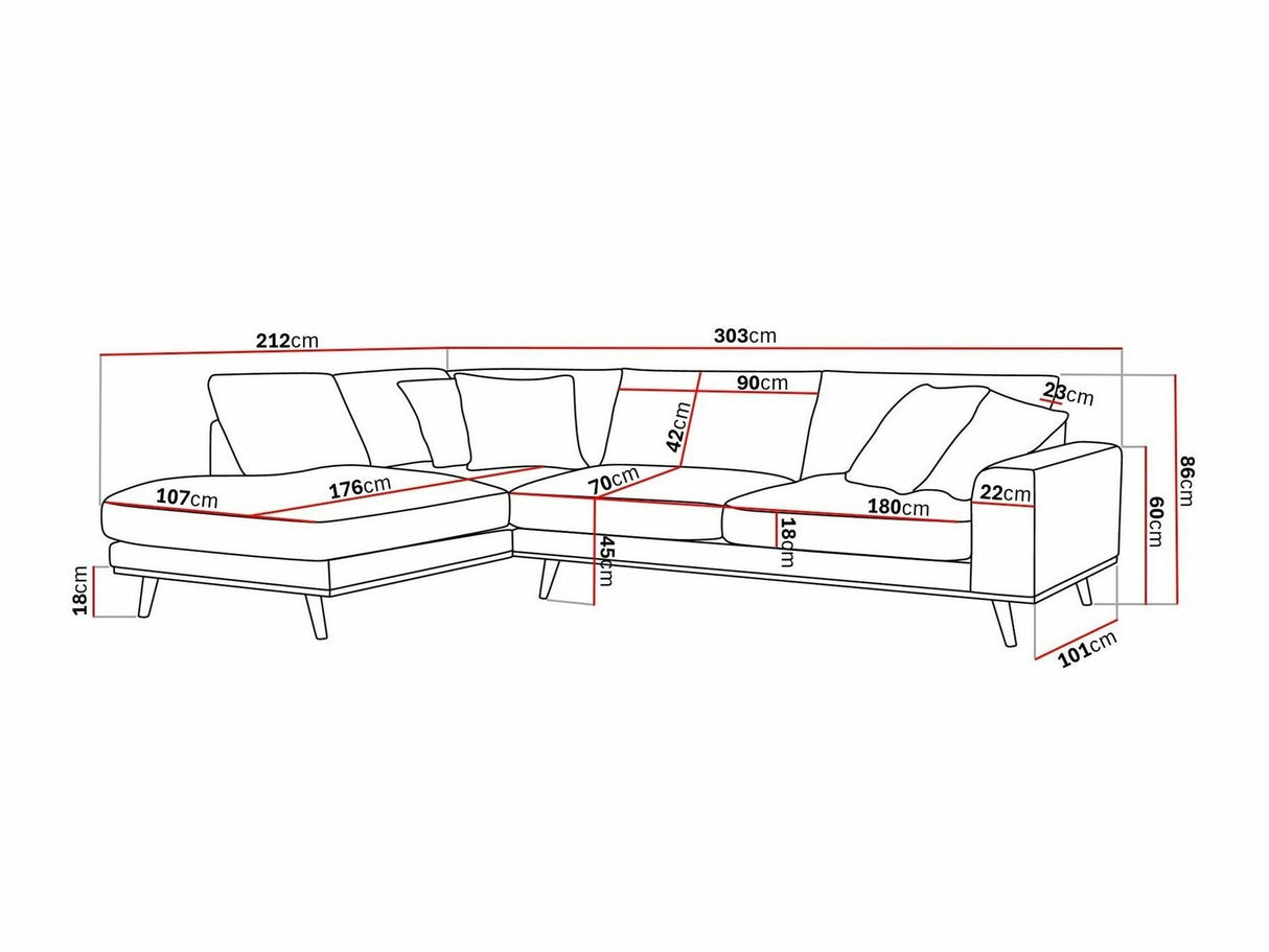 Minkštas kampas 609422