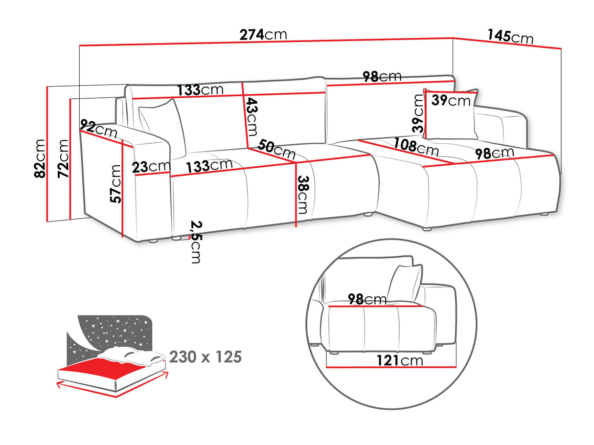 Minkštas kampas 584852