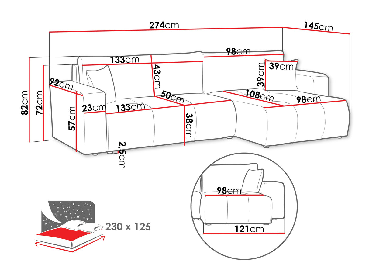 Minkštas kampas 584852