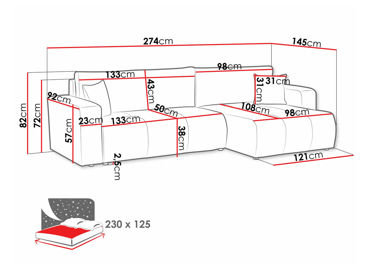 Minkštas kampas 584852