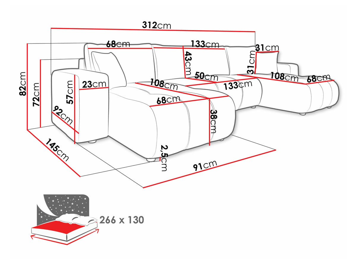 Minkštas kampas 584867