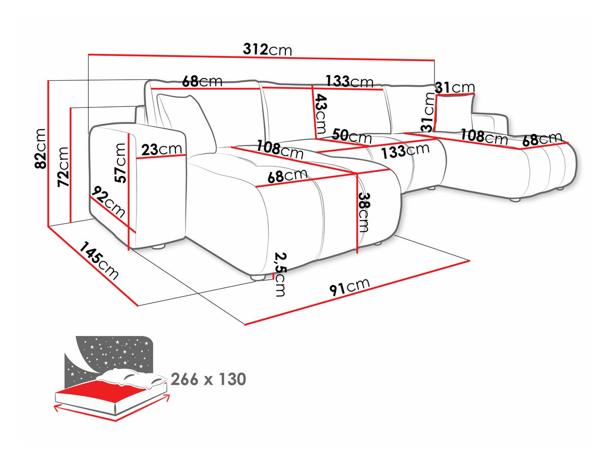 Minkštas kampas 584867