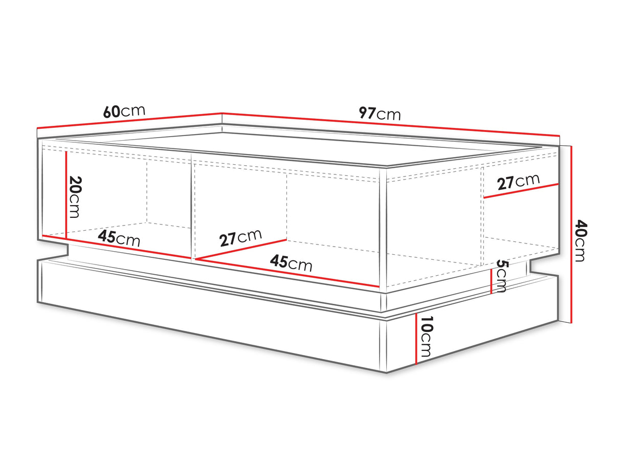 Žurnalinis staliukas 611880