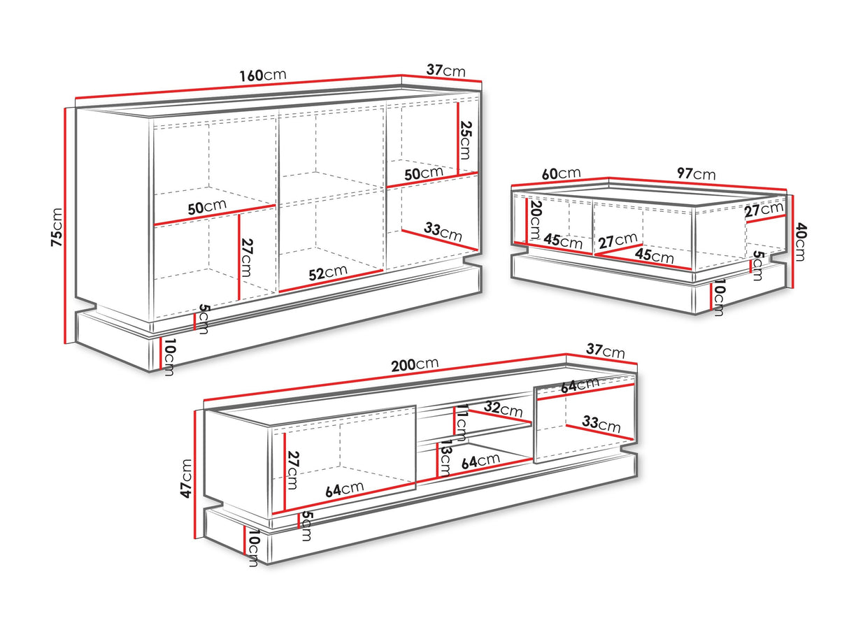 Svetainės komplektas 611898