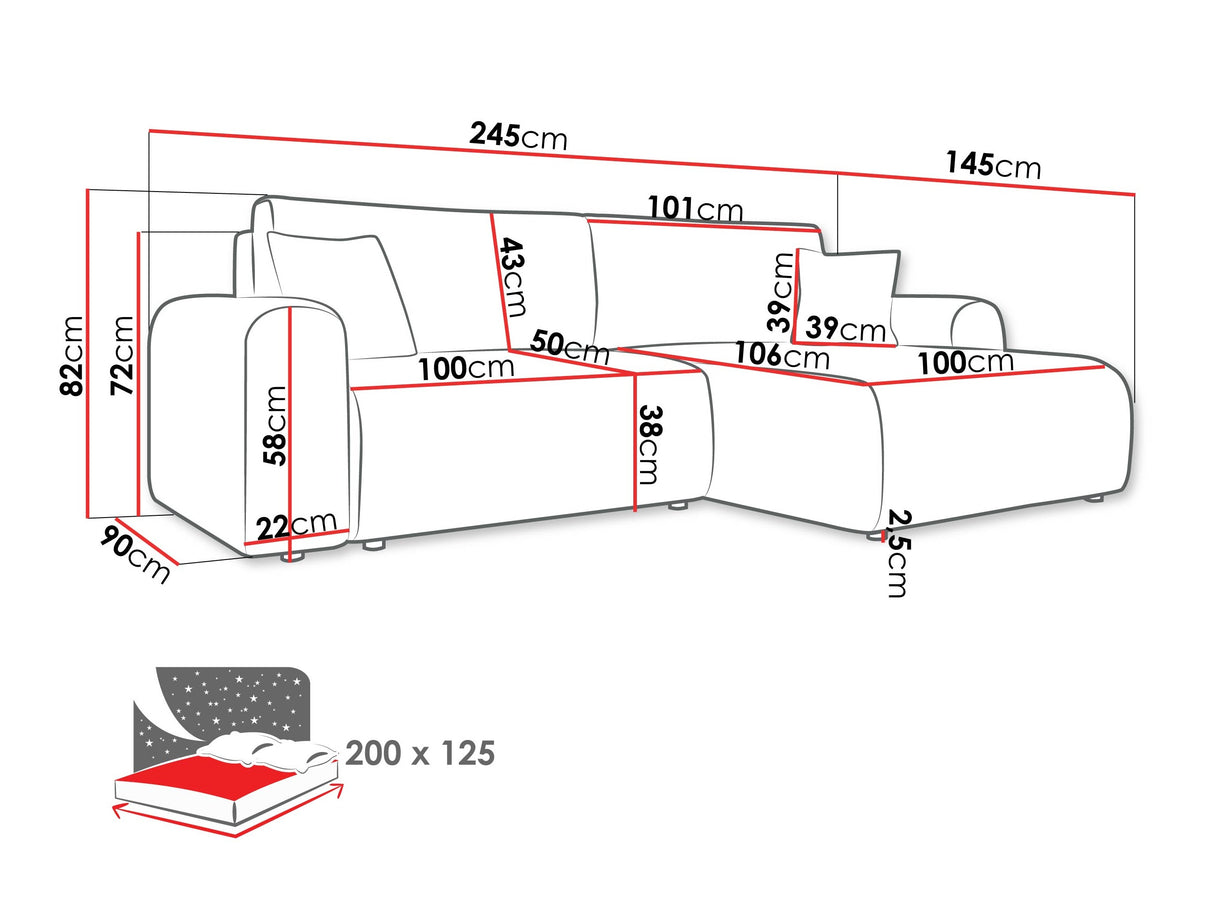 Minkštas kampas 611953