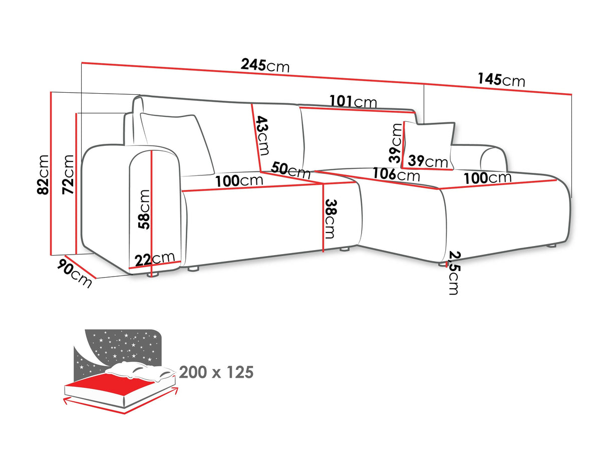 Minkštas kampas 611953