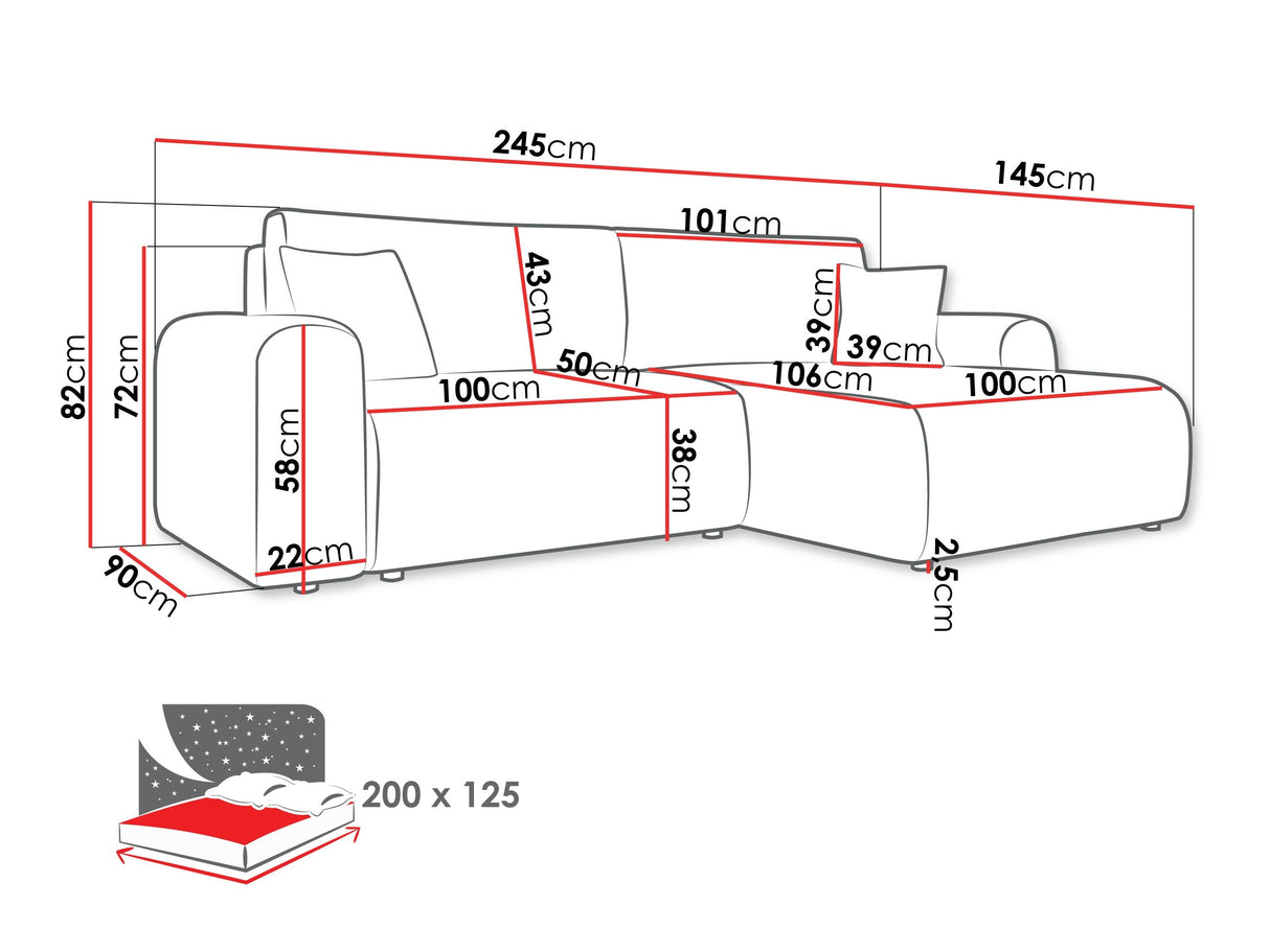 Minkštas kampas 611953