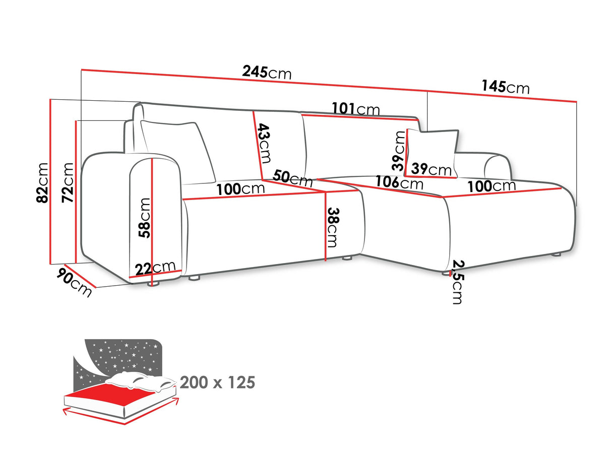 Minkštas kampas 611953