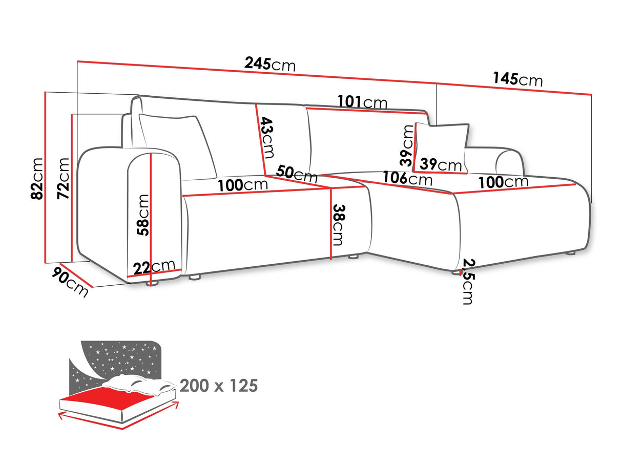 Minkštas kampas 611953