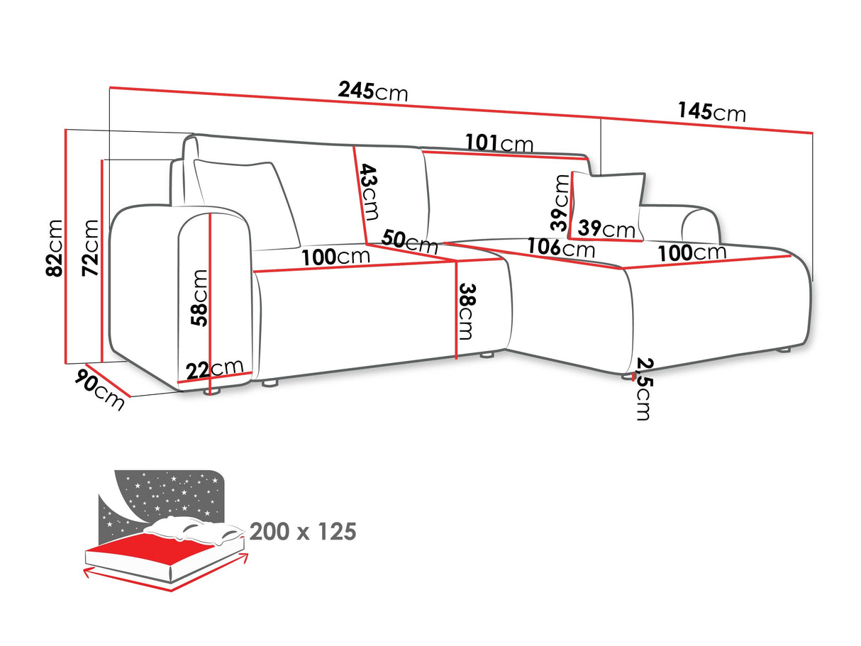 Minkštas kampas 611953