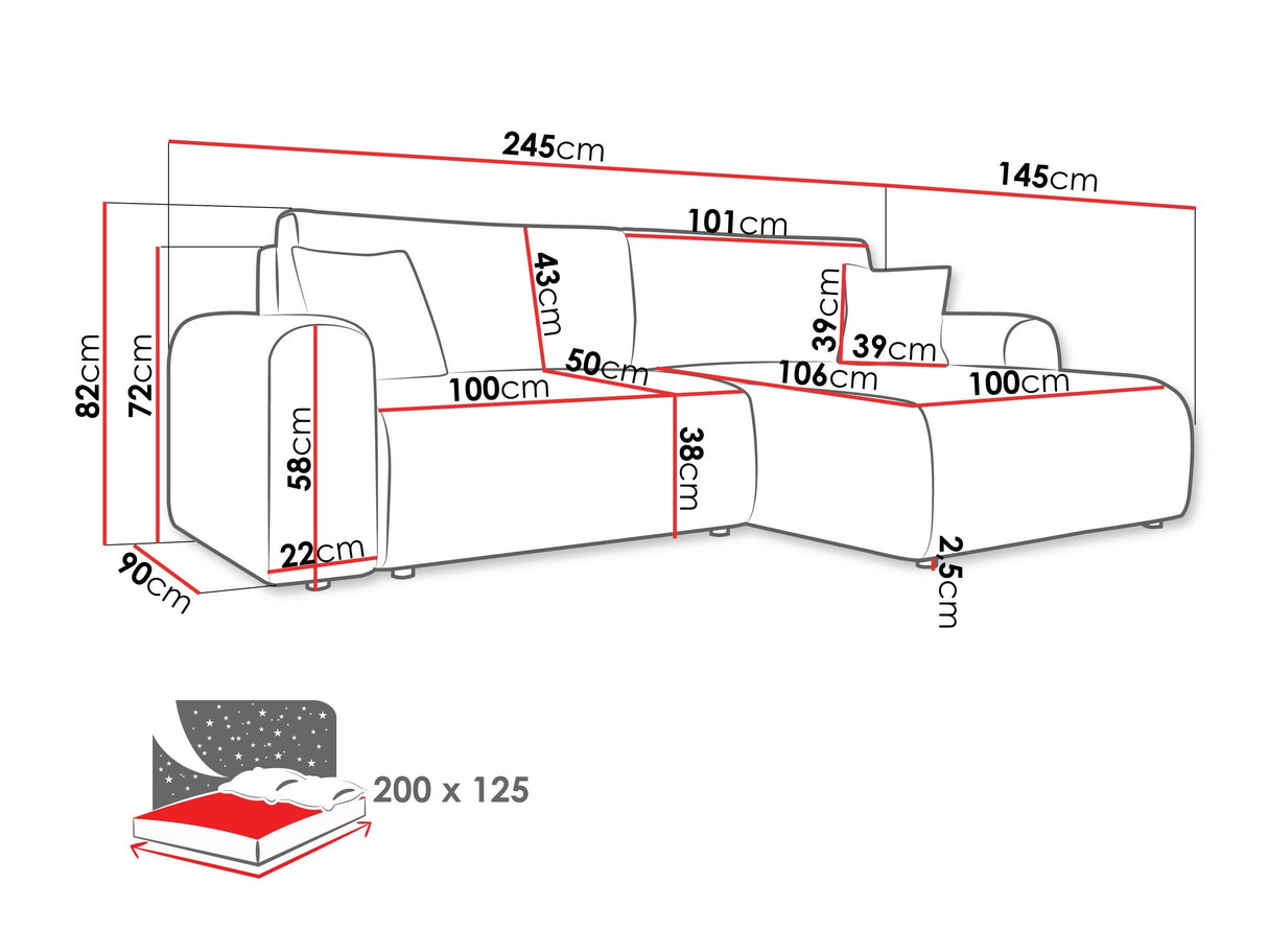 Minkštas kampas 611953