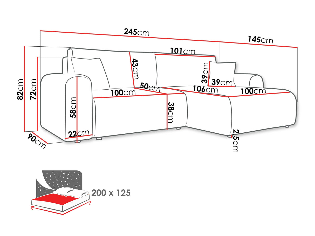 Minkštas kampas 611953