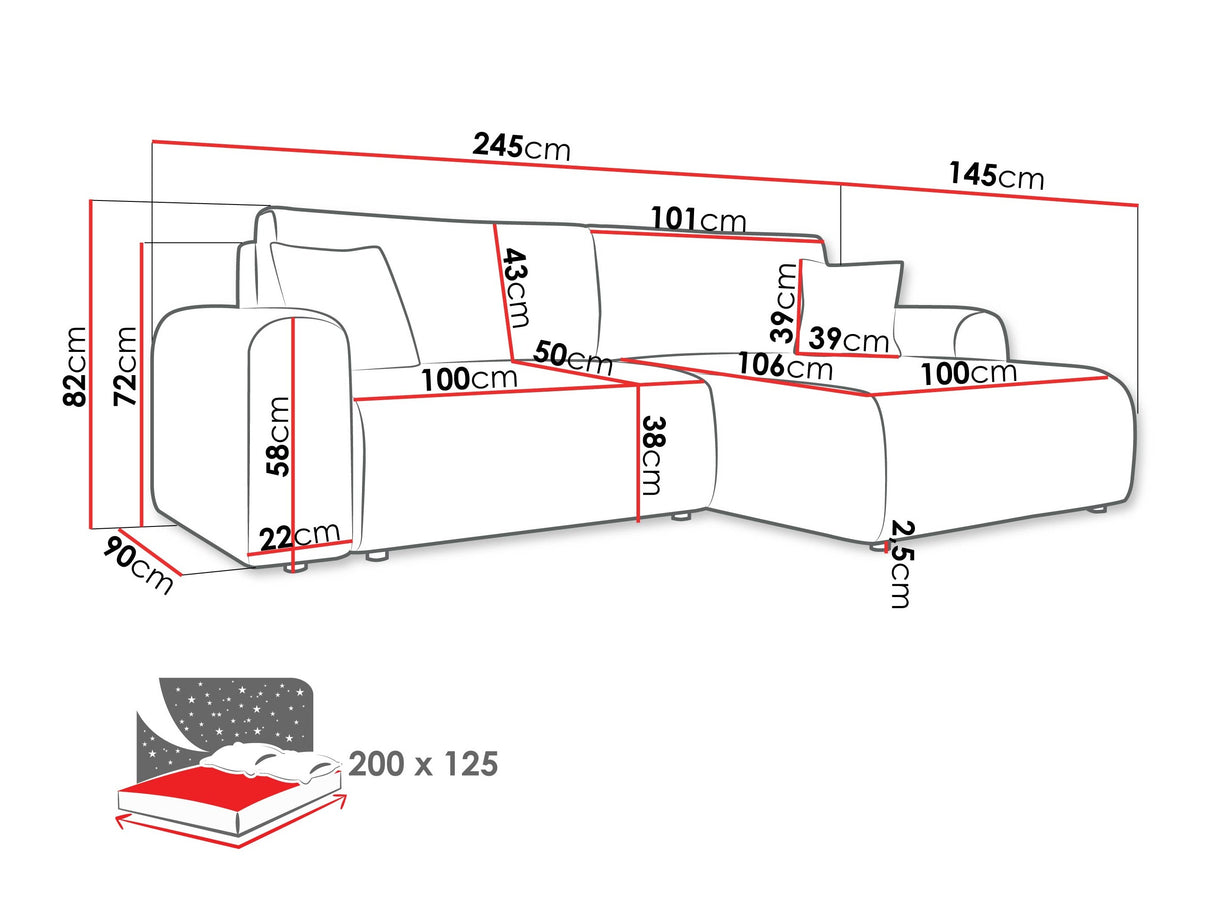 Minkštas kampas 611953