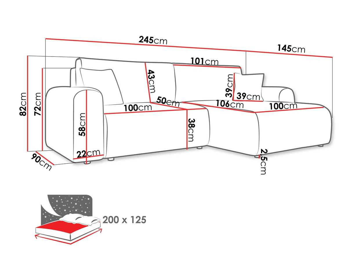 Minkštas kampas 611953