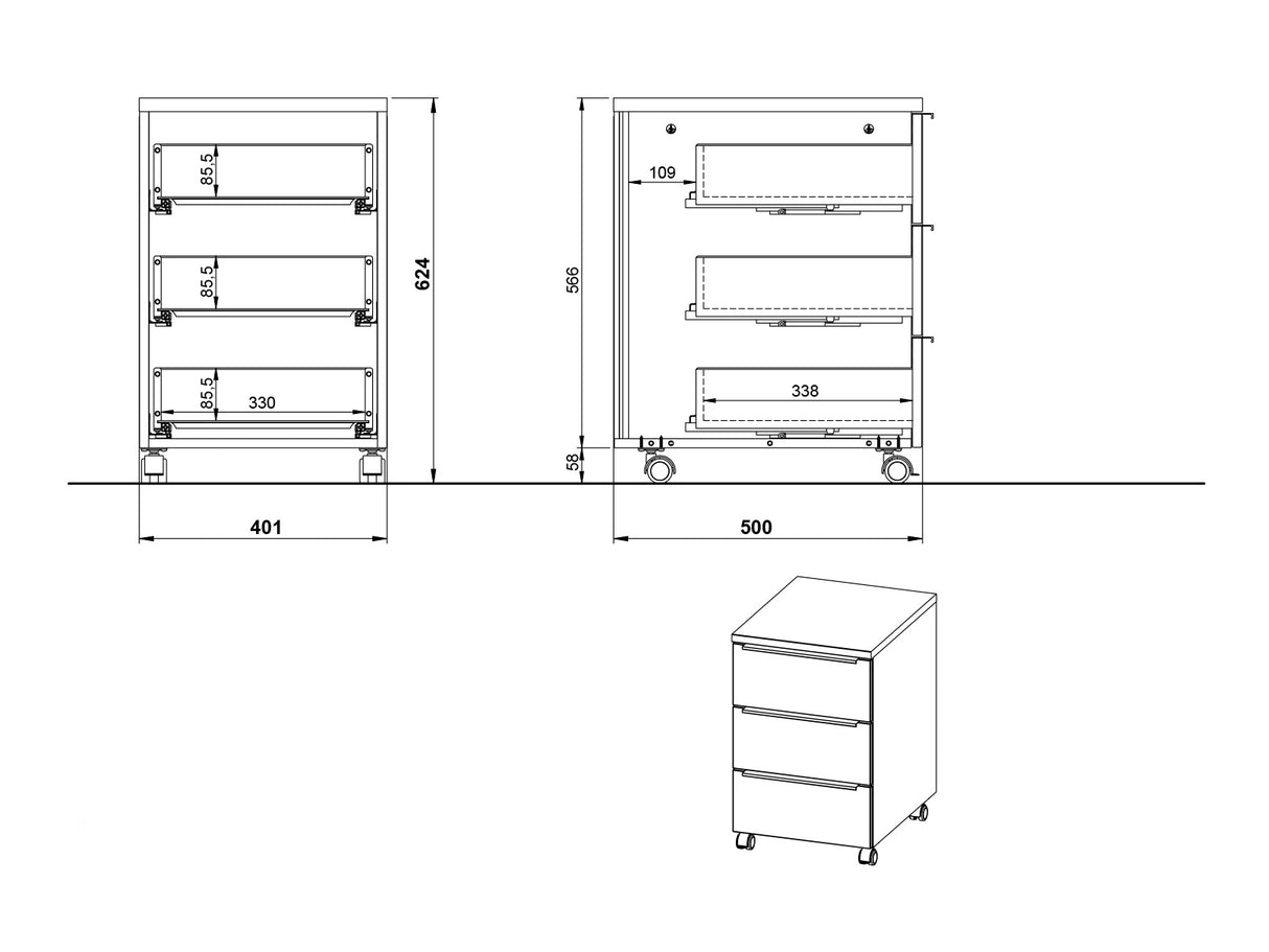 Namų biuro komplektas 612167
