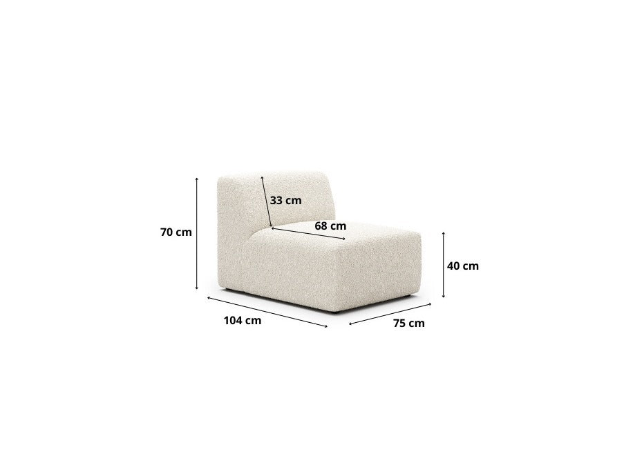 Modulinis fotelis 612563