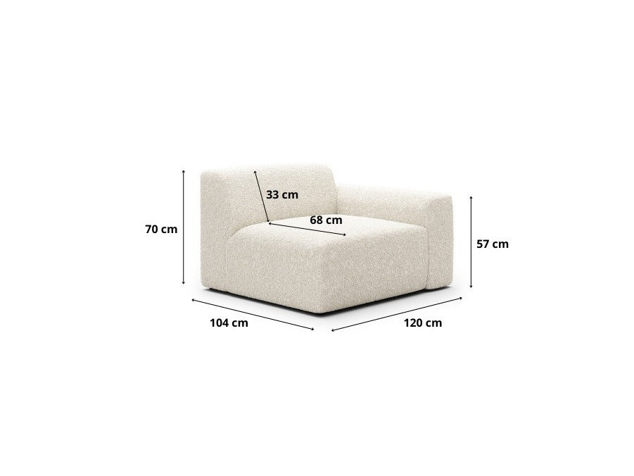 Modulinis fotelis 612634