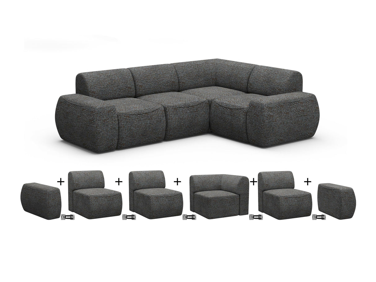 Modulinis minkštas kampas 613257