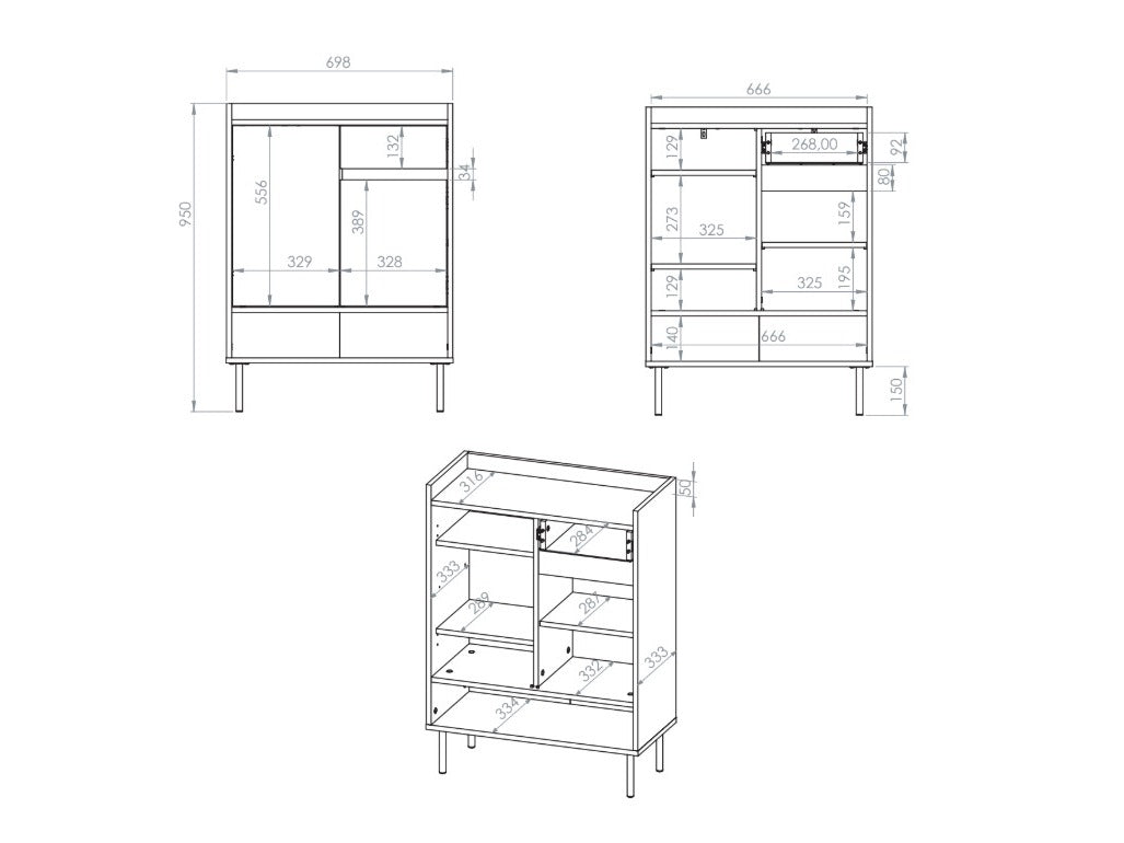 Batų lentyna 614059