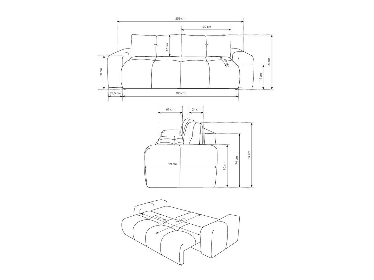 Sofa lova 576668