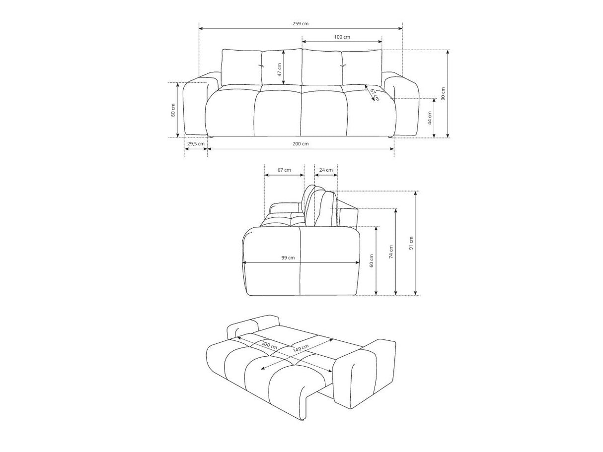 Sofa lova 576668