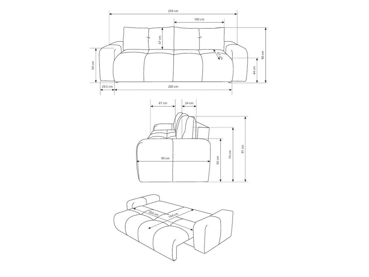 Sofa lova 576668
