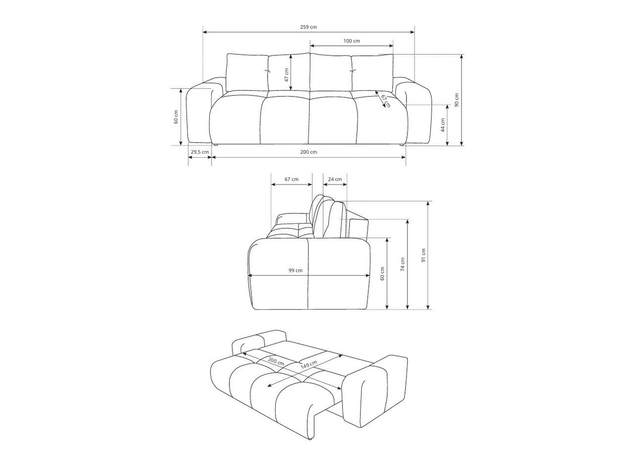 Sofa lova 576668