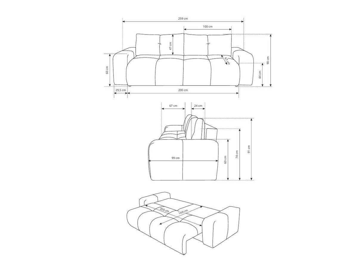 Sofa lova 576668