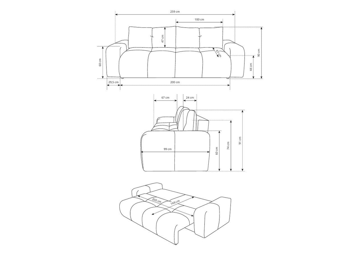 Sofa lova 576668