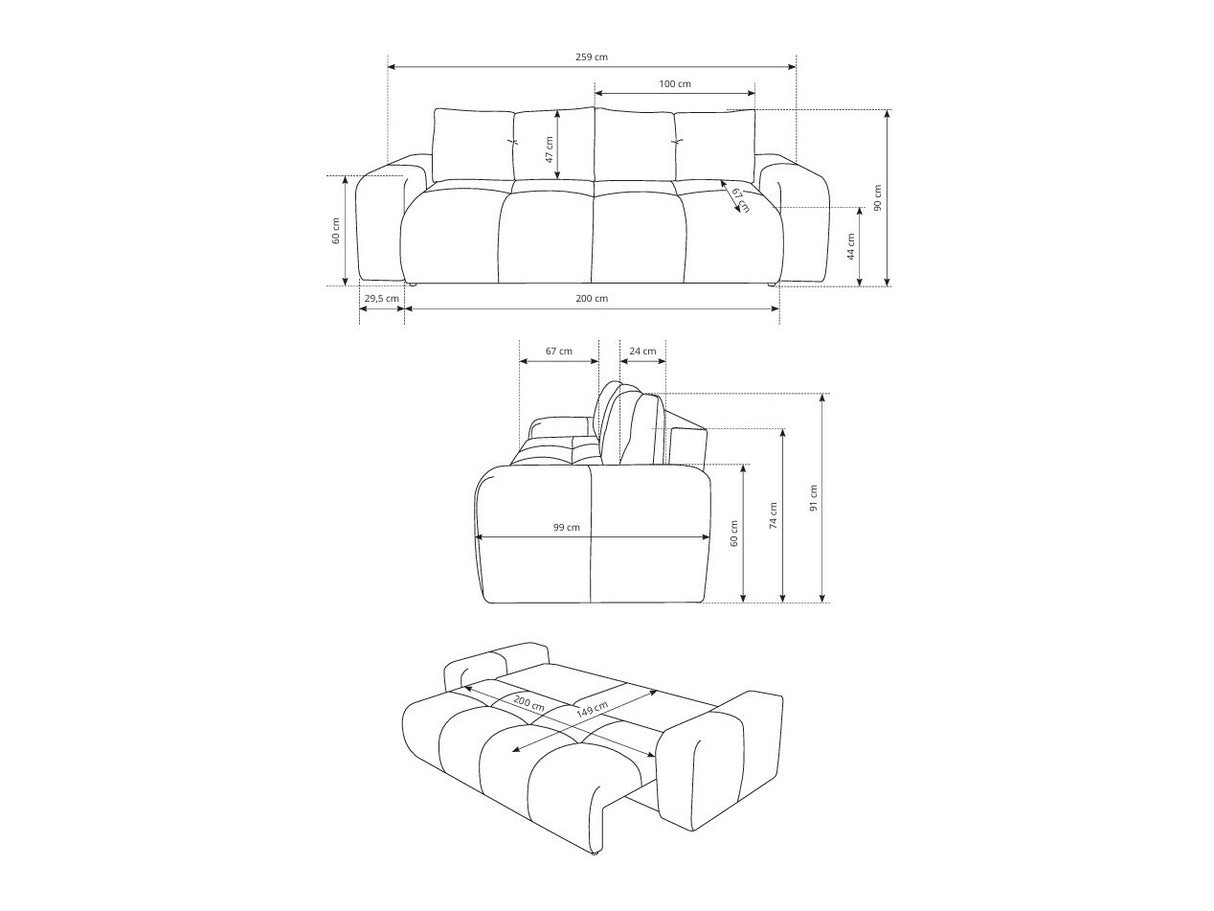 Sofa lova 576668