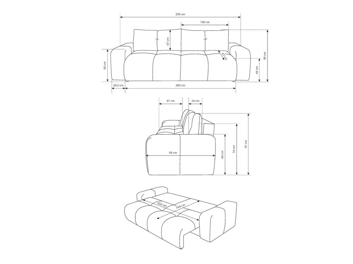 Sofa lova 576668