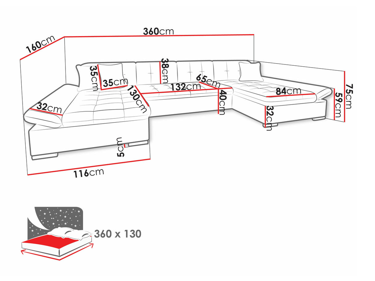 Minkštas kampas 106080 4265883