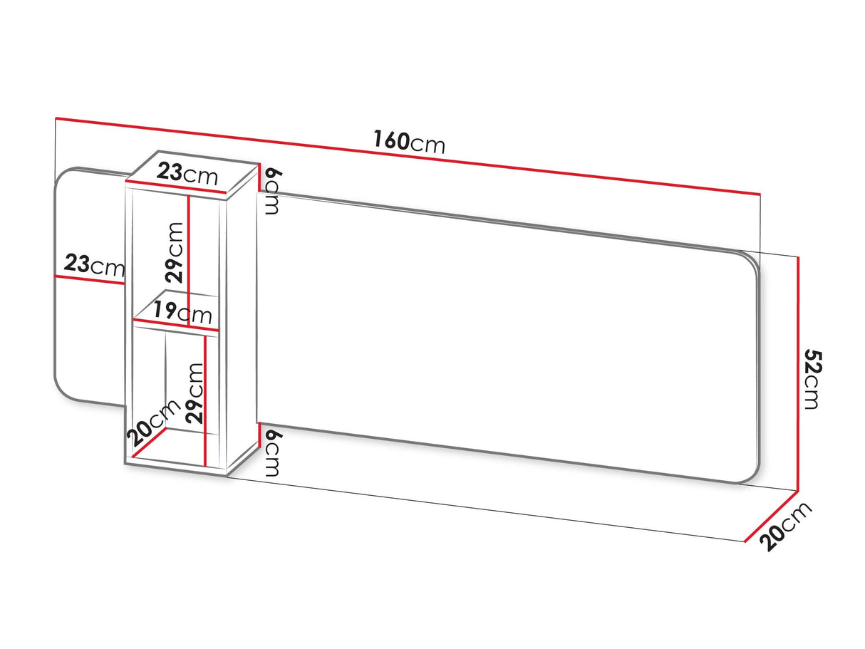 Pakabinama lentyna 615665
