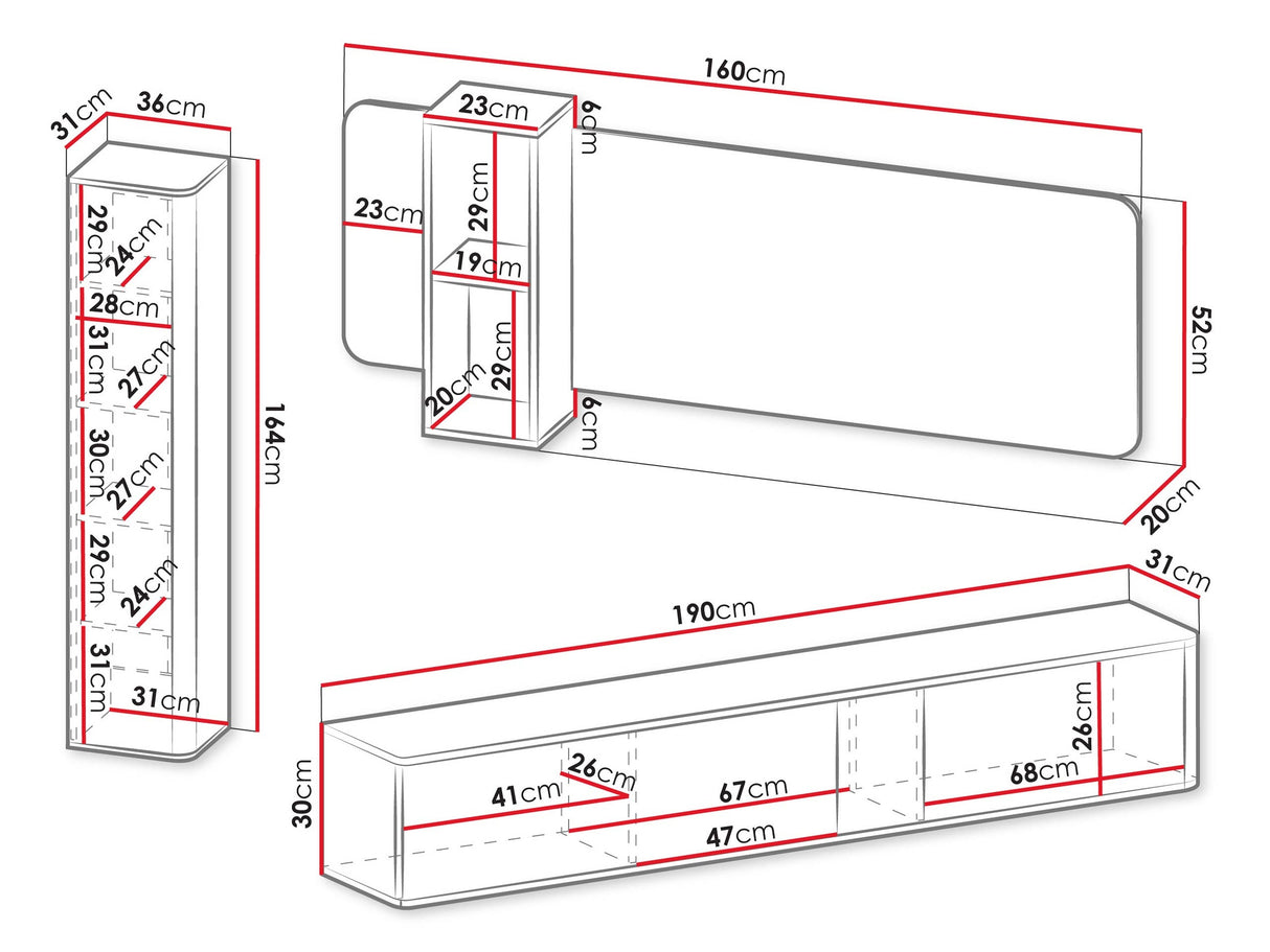 Svetainės komplektas 615679