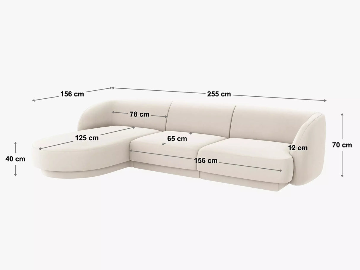 Modulinis minkštas kampas 538242
