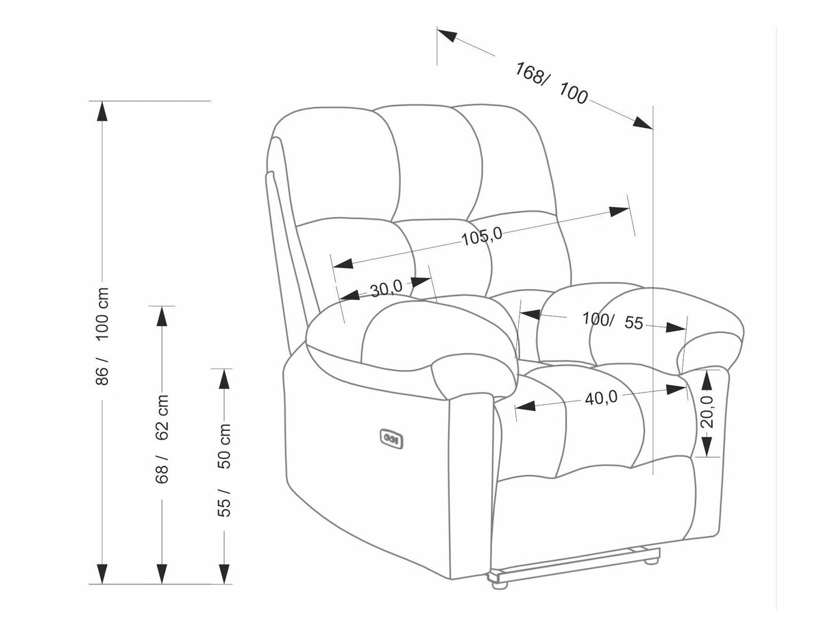 Fotelis reglaineris 611072 4295947