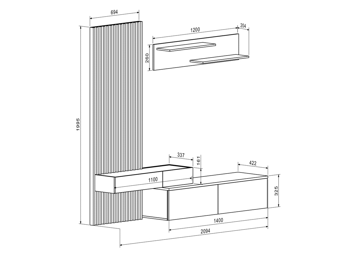 Svetainės komplektas 617719