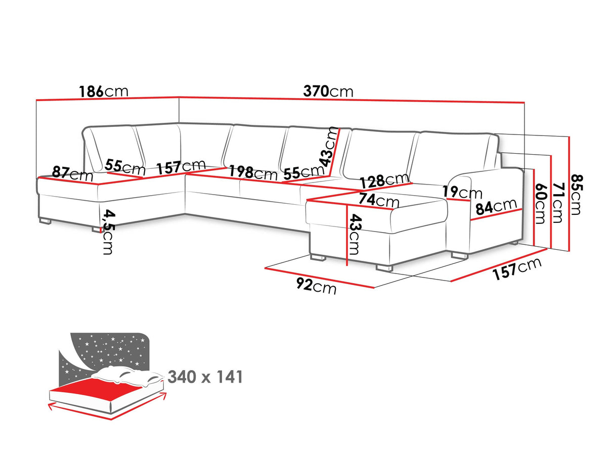 Minkštas kampas 218739