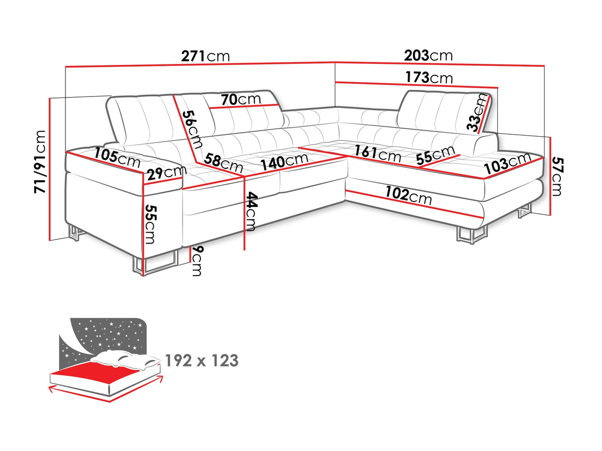 Minkštas kampas 443305