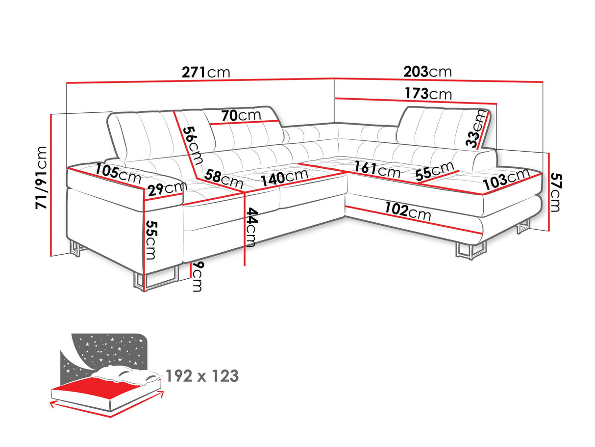Minkštas kampas 443305